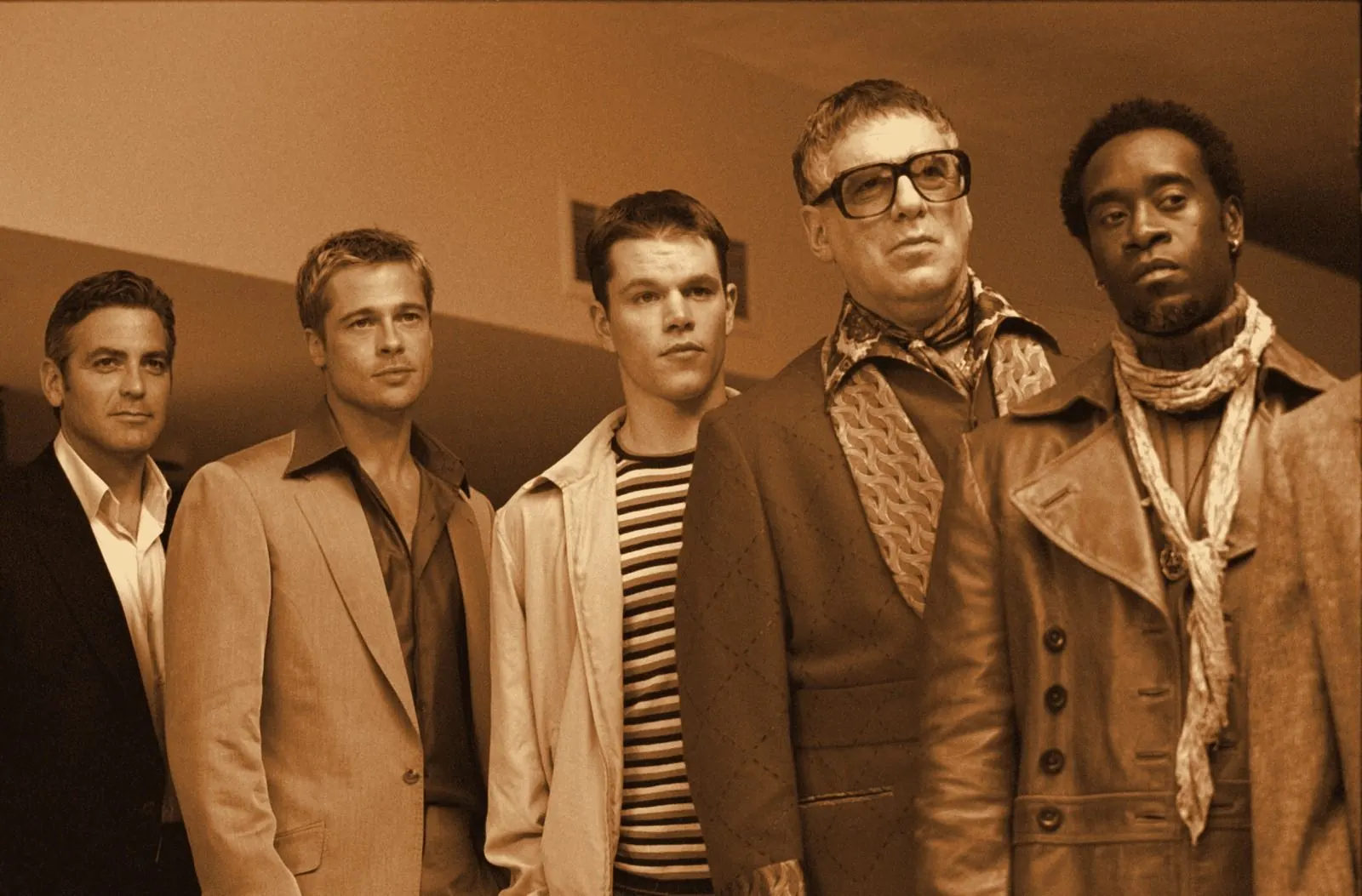 The crew line-up